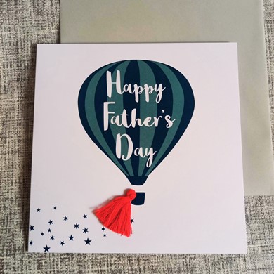 Balloon Father's Day Card