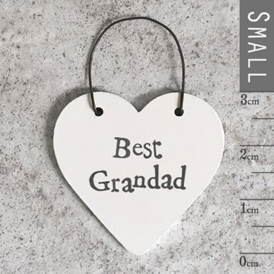 'Best Grandad' Wooden Tag