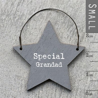 'Special Grandad' Wooden Tag