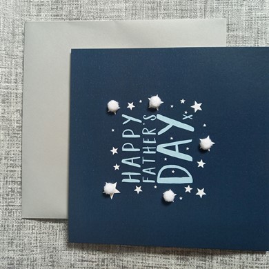Star Father's Day Card