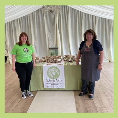 our hosts at our Easter Be Together Flower Arranging and craft event