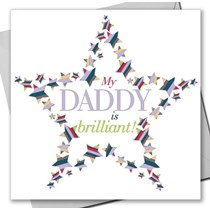 Daddy Star Card