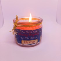 Personalised Christmas Candle Alternate Image